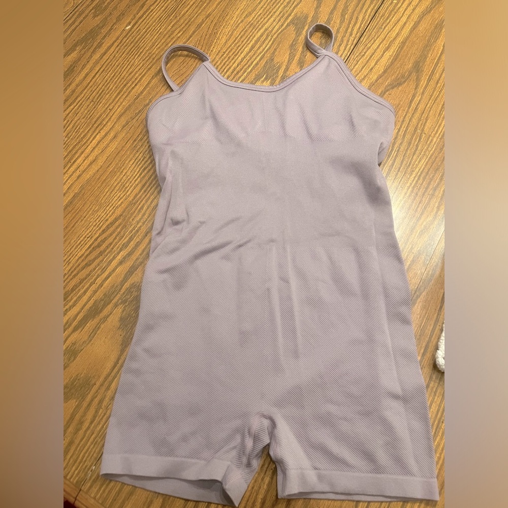 Primark Mauve/purple one piece workout outfit.